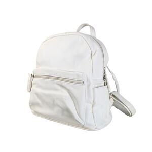 Pre-loved Unbranded Faux Leather Backpack